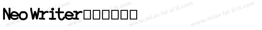 Neo Writer字体转换